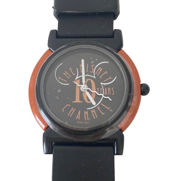 Disney Channel 10 Year Anniversary Commemorative Watch Vintage NEW Not Tested - Picture 1 of 14